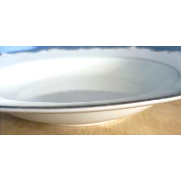 Style House DYNASTY BLUE Fine China SET Of 2 Rim Soup Bowls Japan (circa 1969) - Picture 3 of 4